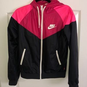Pink Nike Windbreaker